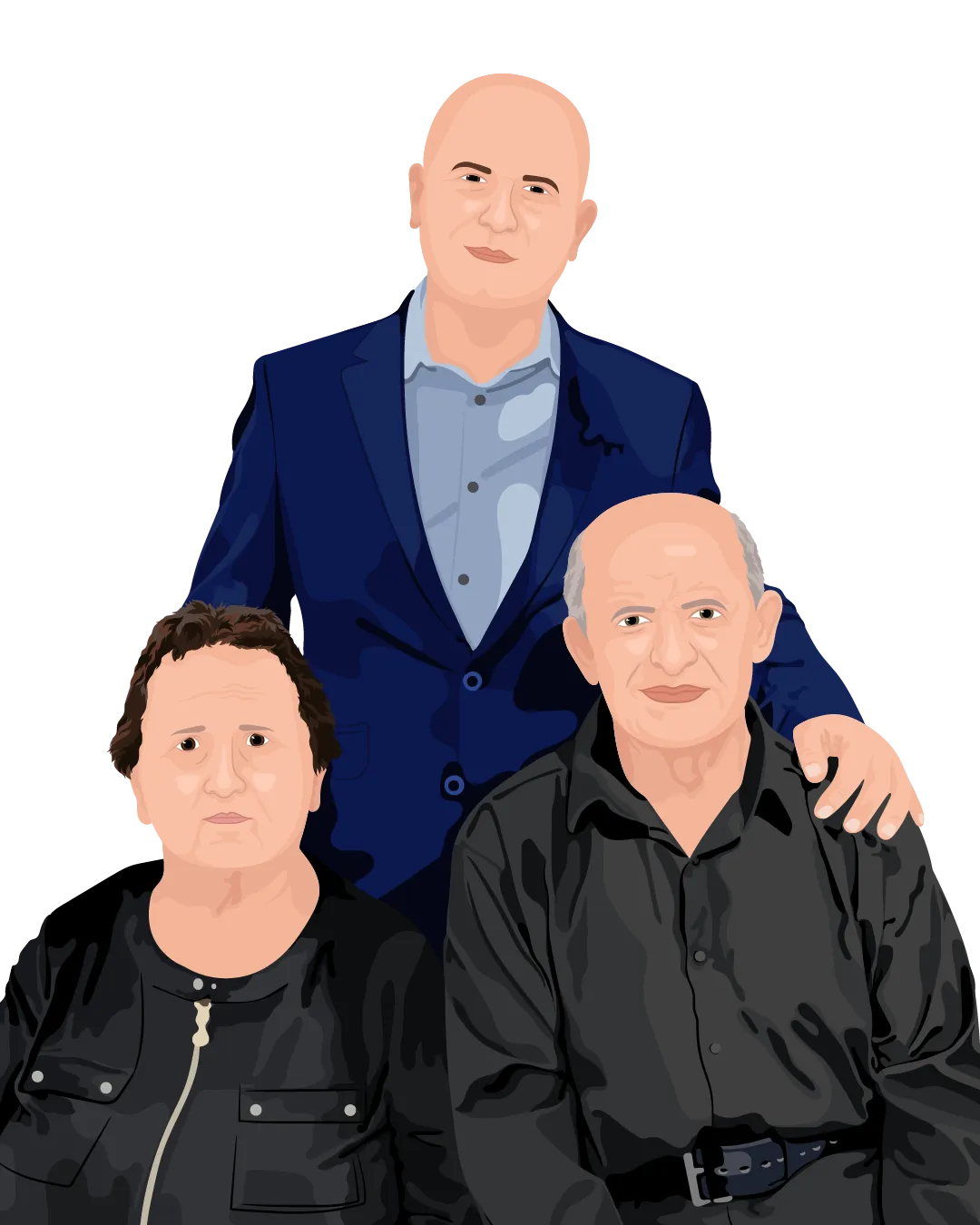 Familia de tres generaciones